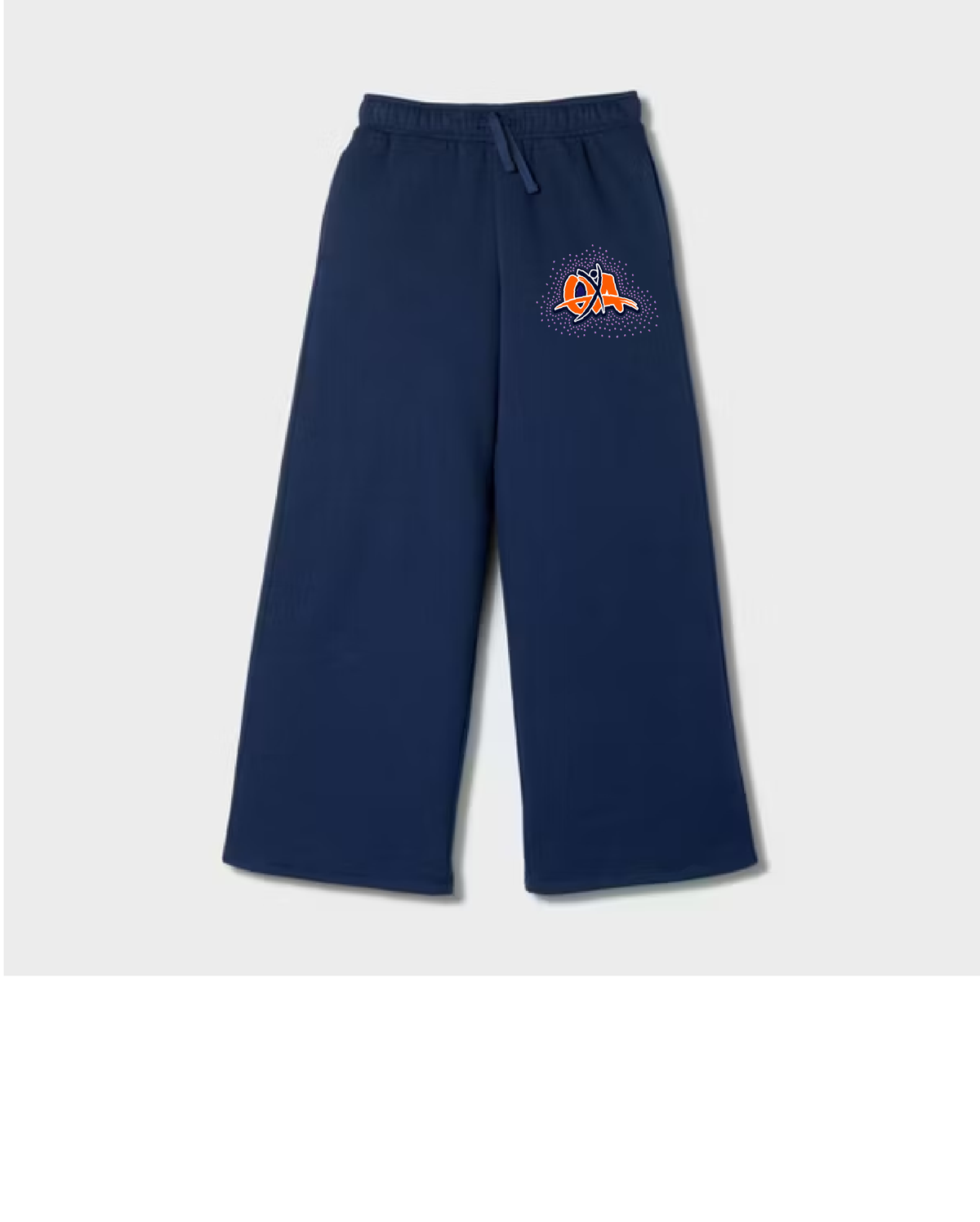 OA Youth Open Bottom Sweatpants (Rhinestone or Regular Logo)