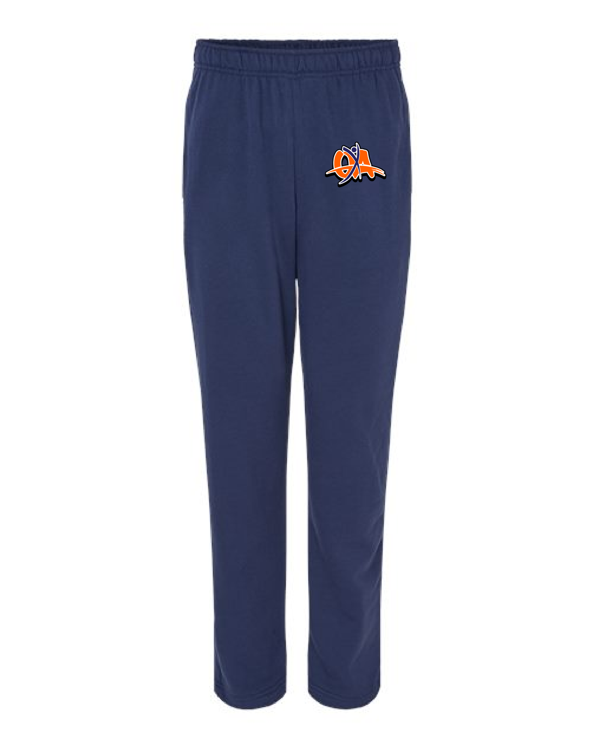 Bella Canvas Unisex Open Bottom Sweatpants (Rhinestones Available)